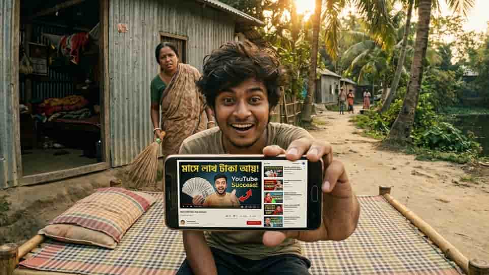 অলস ছেলে যখন ইউটিউবার | অনুপ্রেরণা মূলক গল্প